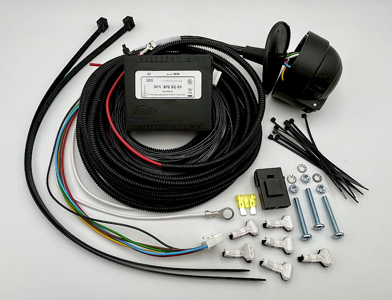 Faisceau d&#039;attelage SBS universel - 7 broches standard SBSDPA070SG01